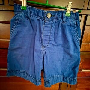 OshKosh B'gosh Girls or Boys Deep Navy Shorts, Size 6/6A